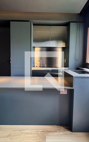 Studio à venda com 42m², 1 quarto e 1 vaga Studio à venda com 42m², 1 quarto e 1 vagaCozinha