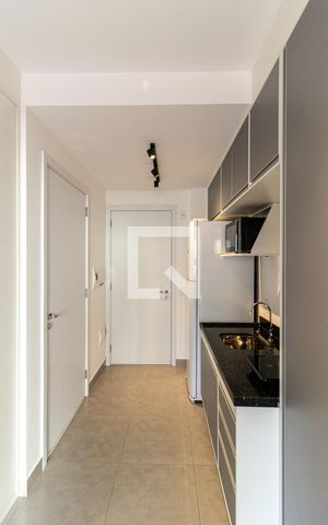 Studio à venda com 28m², 1 quarto e sem vagaCozinha