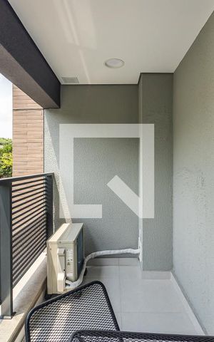 Apartamento à venda com 27m², 1 quarto e sem vagaVaranda