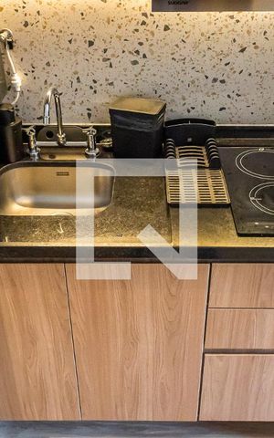 Apartamento à venda com 27m², 1 quarto e sem vagaCozinha