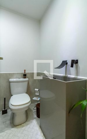Apartamento para alugar com 129m², 1 quarto e 2 vagas Apartamento para alugar com 129m², 1 quarto e 2 vagasBanheiro Social