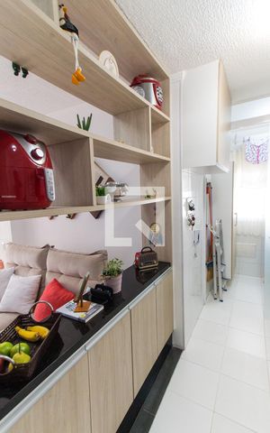 Apartamento à venda com 46m², 2 quartos e 1 vagaCozinha