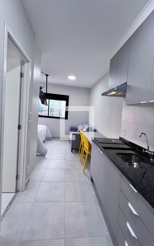 Studio à venda com 24m², 1 quarto e sem vaga Studio à venda com 24m², 1 quarto e sem vagaCozinha