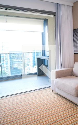 Studio para alugar com 36m², 1 quarto e 1 vaga Studio para alugar com 36m², 1 quarto e 1 vagaSala