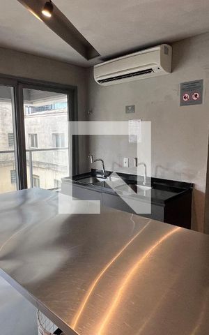 Apartamento à venda com 19m², 1 quarto e sem vaga Apartamento à venda com 19m², 1 quarto e sem vagaLavanderia
