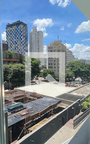 Apartamento à venda com 19m², 1 quarto e sem vaga Apartamento à venda com 19m², 1 quarto e sem vagaVista da varanda