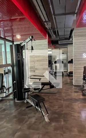 Apartamento à venda com 19m², 1 quarto e sem vaga Apartamento à venda com 19m², 1 quarto e sem vagaAcademia