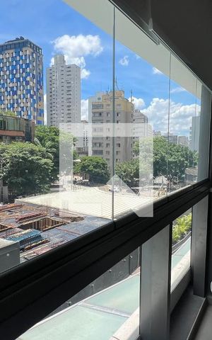 Apartamento à venda com 19m², 1 quarto e sem vaga Apartamento à venda com 19m², 1 quarto e sem vagaVaranda