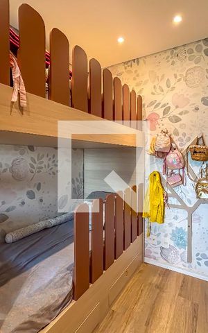 Apartamento para alugar com 105m², 3 quartos e 2 vagasQuarto 1