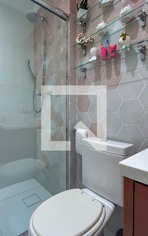 Apartamento para alugar com 105m², 3 quartos e 2 vagasBanheiro Quarto 2