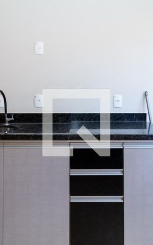 Studio para alugar com 25m², 1 quarto e sem vagaCozinha