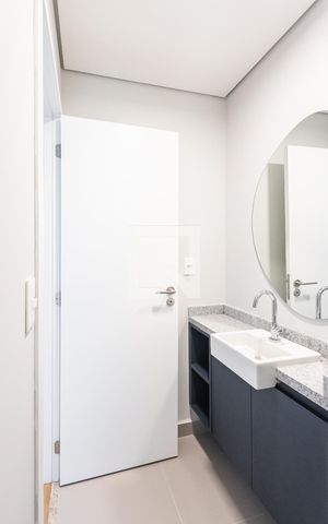 Apartamento para alugar com 48m², 1 quarto e sem vagaLavabo