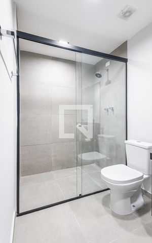 Apartamento para alugar com 48m², 1 quarto e sem vagaBanheiro da Suíte