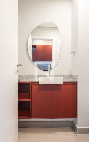 Apartamento para alugar com 48m², 1 quarto e sem vagaLavabo
