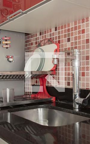 Apartamento à venda com 59m², 2 quartos e 2 vagasCozinha