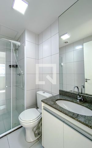 Apartamento para alugar com 33m², 1 quarto e 1 vagaBanheiro da Suíte