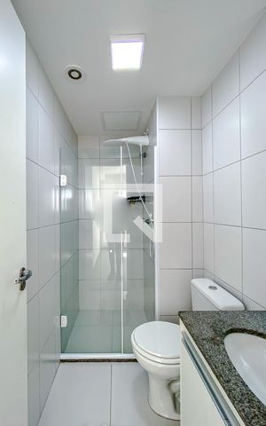 Apartamento para alugar com 33m², 1 quarto e 1 vagaBanheiro da Suíte