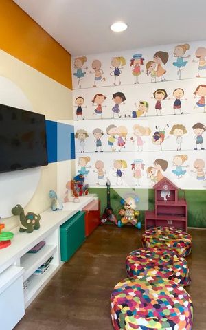 Apartamento para alugar com 60m², 2 quartos e 1 vagaBrinquedoteca