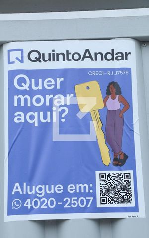 Casa para alugar com 50m², 2 quartos e 1 vagaPlaquinha 