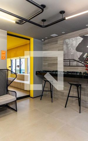 Studio à venda com 10m², 1 quarto e sem vaga Studio à venda com 10m², 1 quarto e sem vagaÁrea Comum - Hall de Entrada
