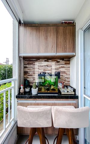 Apartamento à venda com 33m², 1 quarto e sem vagaVaranda da Sala