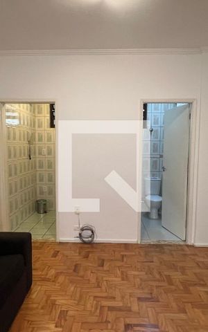 Studio para alugar com 33m², 1 quarto e sem vaga Studio para alugar com 33m², 1 quarto e sem vagaSala