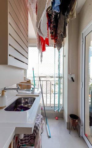 Apartamento à venda com 62m², 2 quartos e 1 vaga Apartamento à venda com 62m², 2 quartos e 1 vagaÁrea de Serviço