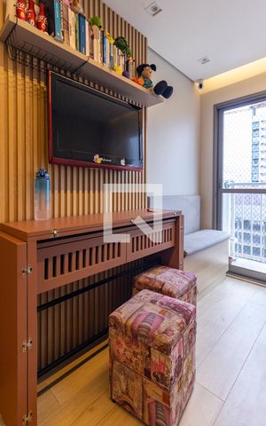 Studio à venda com 27m², 1 quarto e sem vagaSala e Cozinha