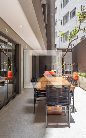 Apartamento à venda com 31m², 1 quarto e sem vagaÁrea comum