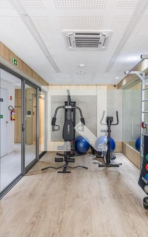 Apartamento à venda com 31m², 1 quarto e sem vagaAcademia