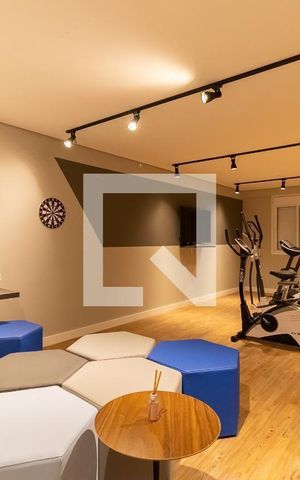 Apartamento à venda com 34m², 1 quarto e sem vaga Apartamento à venda com 34m², 1 quarto e sem vagaÁrea comum - Academia