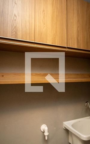 Studio à venda com 24m², 1 quarto e sem vaga Studio à venda com 24m², 1 quarto e sem vagaLavanderia, armário aberto