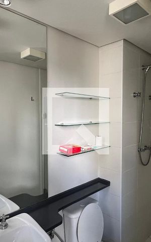 Apartamento para alugar com 54m², 1 quarto e 1 vaga Apartamento para alugar com 54m², 1 quarto e 1 vagaBanheiro da Suíte