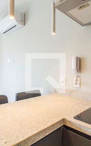 Studio à venda com 29m², 1 quarto e sem vagaCozinha