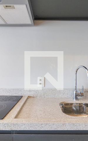 Studio à venda com 29m², 1 quarto e sem vagaCozinha