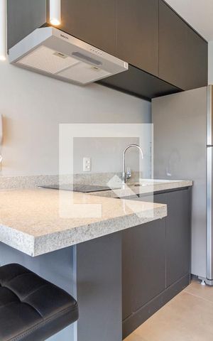 Studio à venda com 29m², 1 quarto e sem vagaCozinha