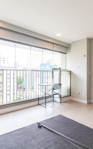 Studio à venda com 29m², 1 quarto e sem vagaStudio