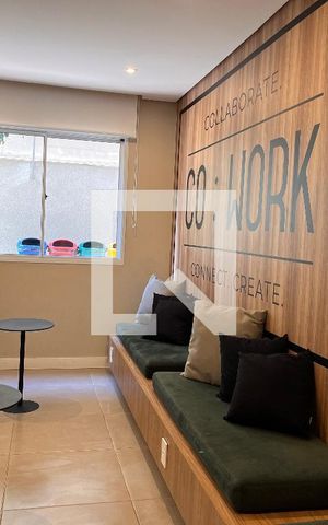 Apartamento para alugar com 35m², 2 quartos e sem vagaCoworking