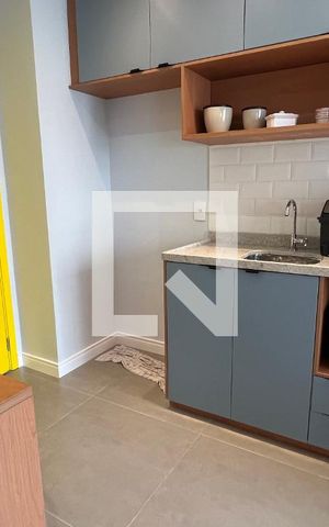 Apartamento para alugar com 31m², 1 quarto e sem vaga Apartamento para alugar com 31m², 1 quarto e sem vagaCozinha
