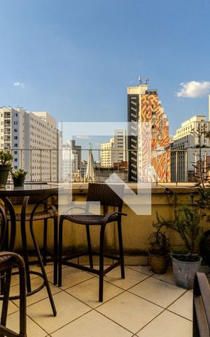 Apartamento à venda com 63m², 1 quarto e sem vagaVaranda