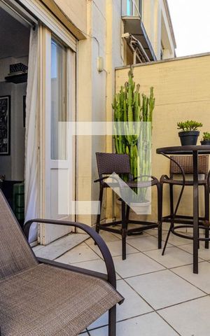 Apartamento à venda com 63m², 1 quarto e sem vagaVaranda
