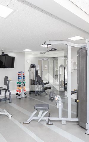 Studio para alugar com 36m², 1 quarto e 1 vaga Studio para alugar com 36m², 1 quarto e 1 vagaAcademia