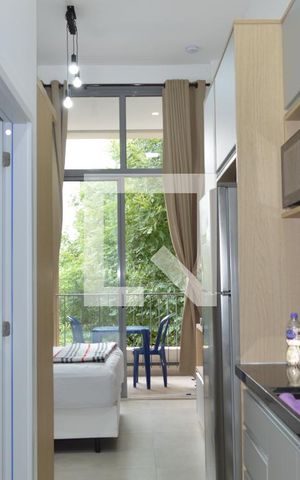 Studio para alugar com 23m², 1 quarto e sem vagaCozinha