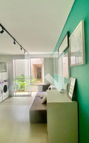 Apartamento para alugar com 23m², 1 quarto e sem vaga Apartamento para alugar com 23m², 1 quarto e sem vagaLavanderia