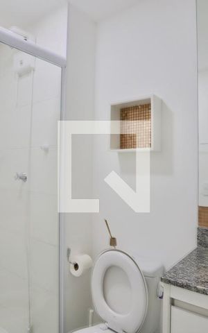 Apartamento para alugar com 23m², 1 quarto e sem vaga Apartamento para alugar com 23m², 1 quarto e sem vagaBanheiro