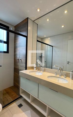 Apartamento para alugar com 116m², 2 quartos e 2 vagasBanheiro da Suíte 1