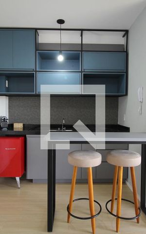 Studio à venda com 26m², 1 quarto e sem vagaCozinha