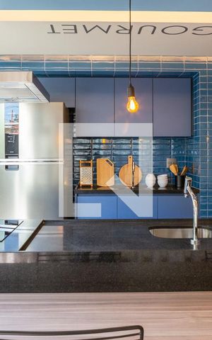 Studio à venda com 24m², 1 quarto e sem vaga Studio à venda com 24m², 1 quarto e sem vagaÁrea comum - Espaço Gourmet