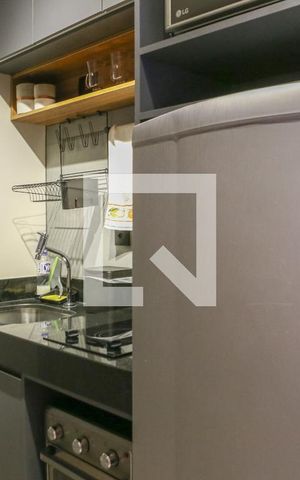 Studio à venda com 24m², 1 quarto e sem vaga Studio à venda com 24m², 1 quarto e sem vagaCozinha