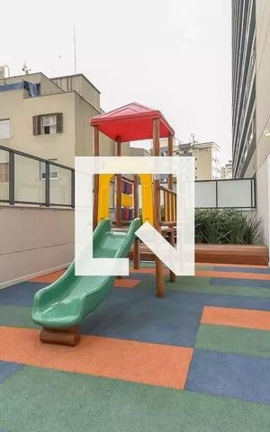 Studio para alugar com 24m², 1 quarto e sem vaga Studio para alugar com 24m², 1 quarto e sem vagaÁrea comum - Playground